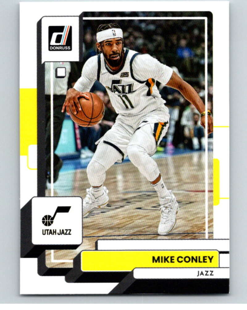 2022-23 Donruss #112 Mike Conley Utah Jazz V85920 Image 1