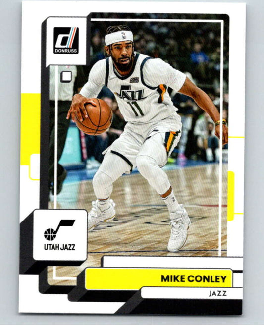2022-23 Donruss #112 Mike Conley  Utah Jazz  V85921 Image 1