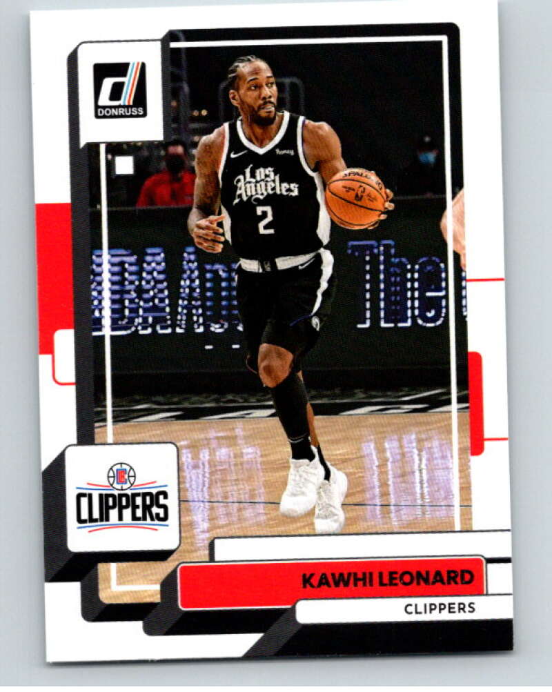 2022-23 Donruss #123 Kawhi Leonard Los Angeles Clippers V85927 Image 1