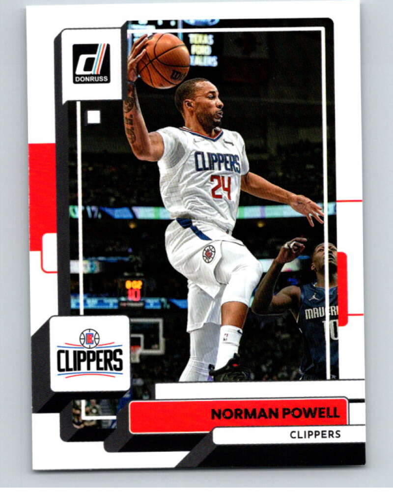 2022-23 Donruss #124 Norman Powell Los Angeles Clippers V85928 Image 1
