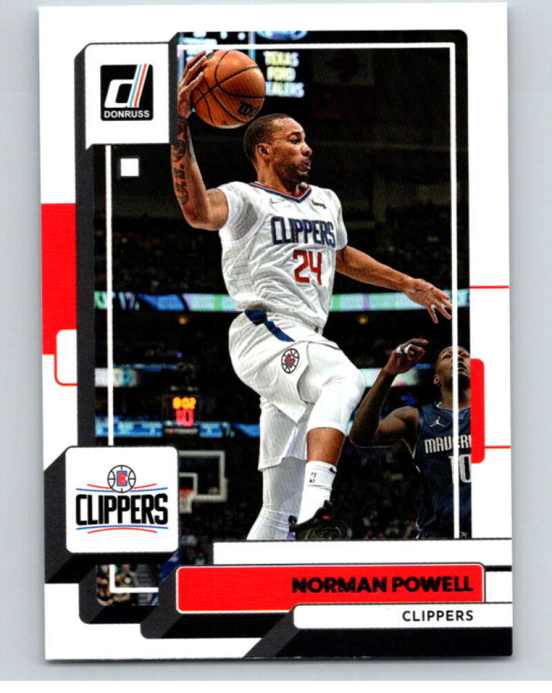 2022-23 Donruss #124 Norman Powell Los Angeles Clippers V85930 Image 1