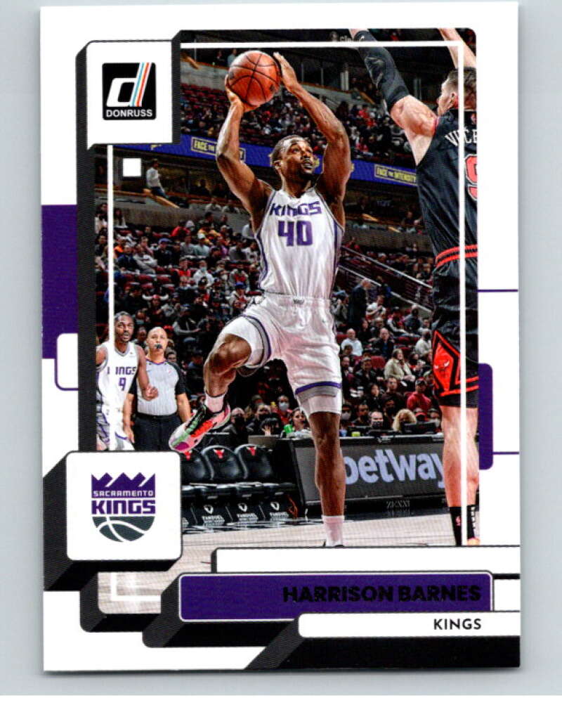 2022-23 Donruss #140 Harrison Barnes Sacramento Kings V85952 Image 1