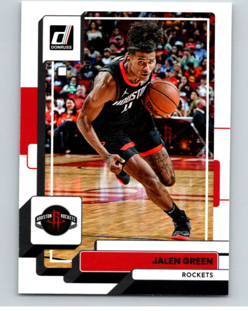 2022-23 Donruss #150 Jalen Green Houston Rockets V85959 Image 1