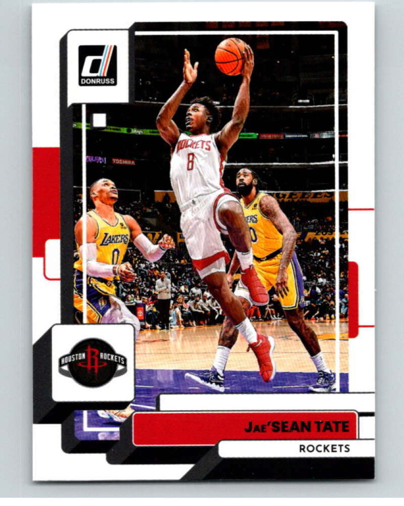 2022-23 Donruss #151 Jae'Sean Tate Houston Rockets V85960 Image 1