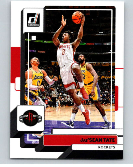2022-23 Donruss #151 Jae'Sean Tate  Houston Rockets  V85961 Image 1