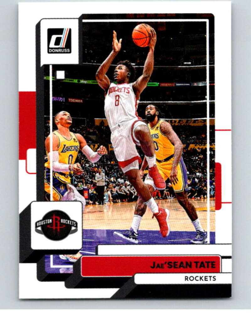 2022-23 Donruss #151 Jae'Sean Tate Houston Rockets V85962 Image 1