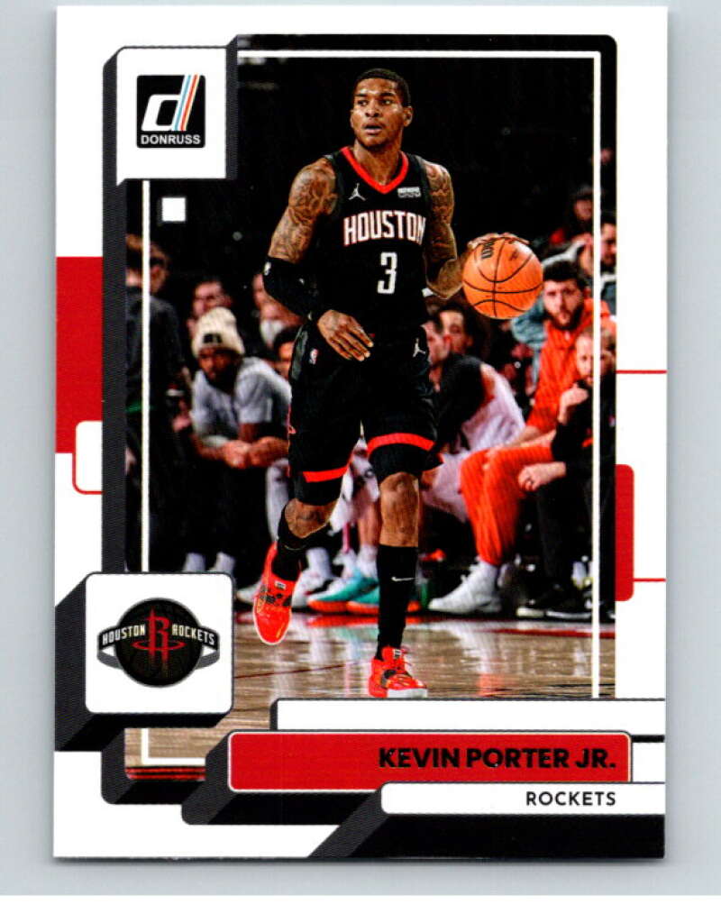 2022-23 Donruss #152 Kevin Porter Jr. Houston Rockets V85963 Image 1