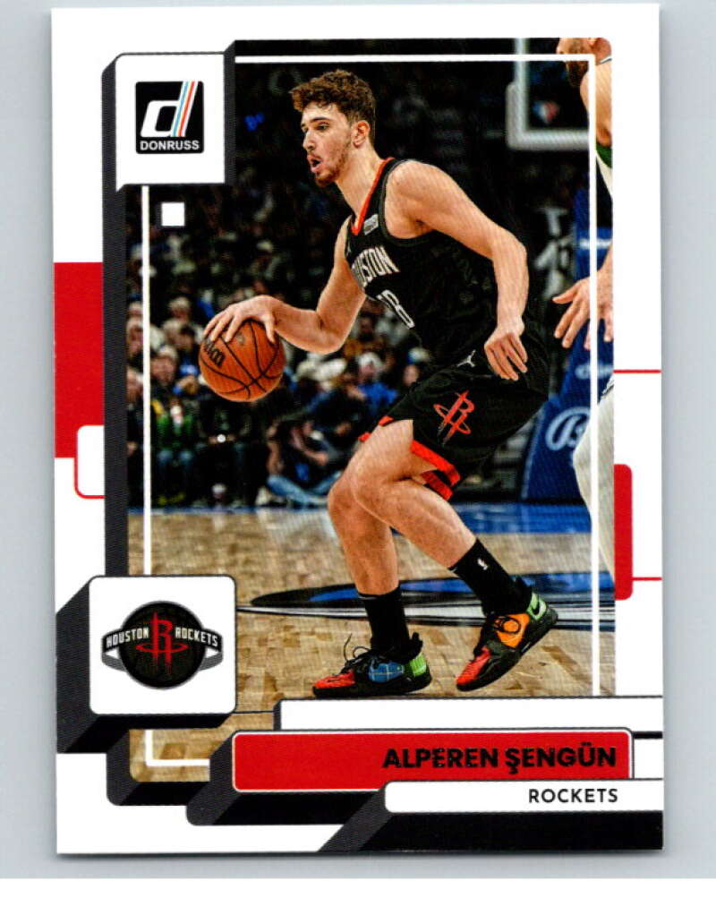 2022-23 Donruss #153 Alperen Sengun Houston Rockets V85964 Image 1