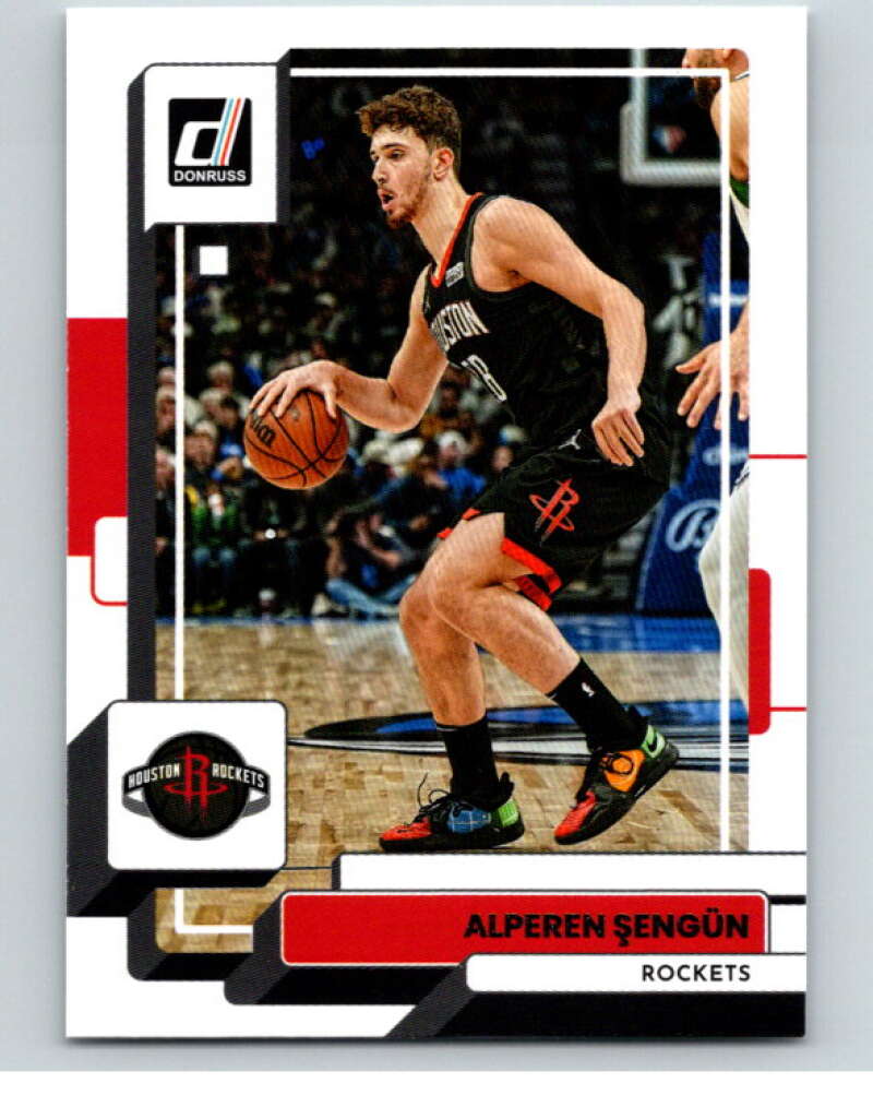 2022-23 Donruss #153 Alperen Sengun Houston Rockets V85965 Image 1