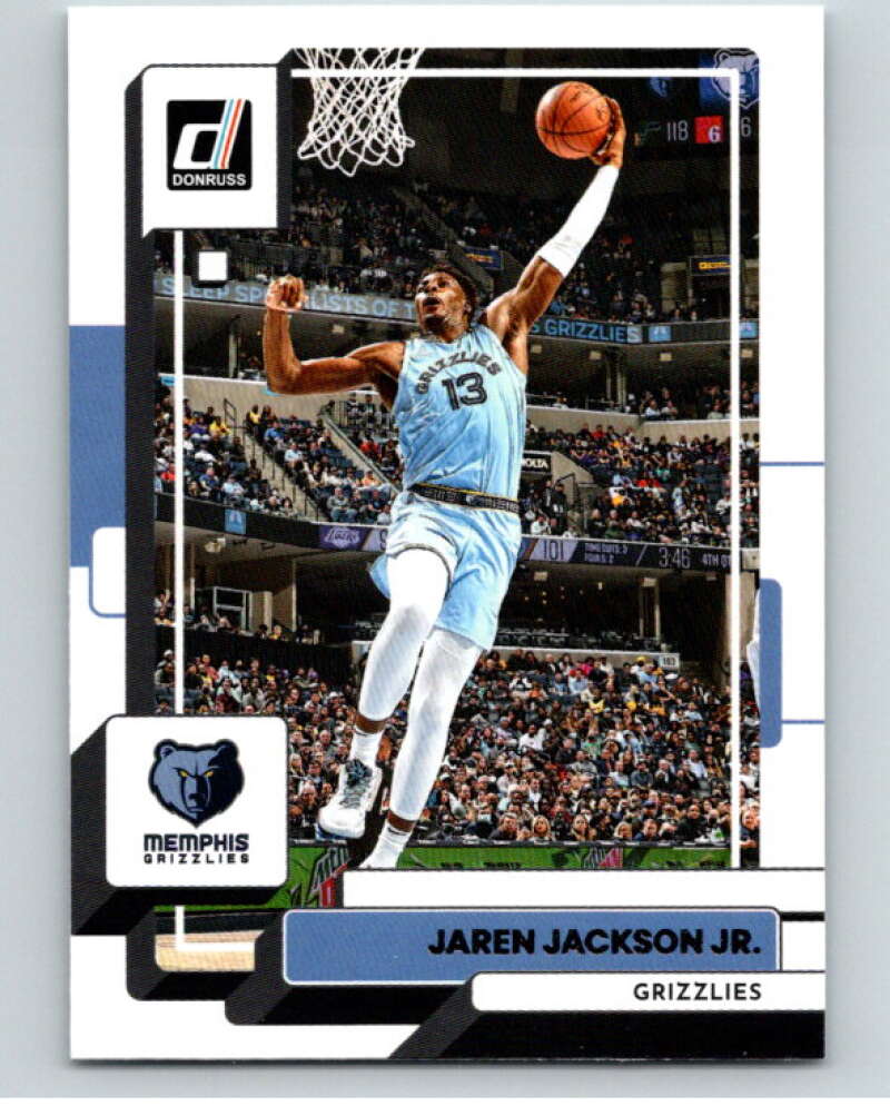 2022-23 Donruss #155 Jaren Jackson Jr. Memphis Grizzlies V85970 Image 1