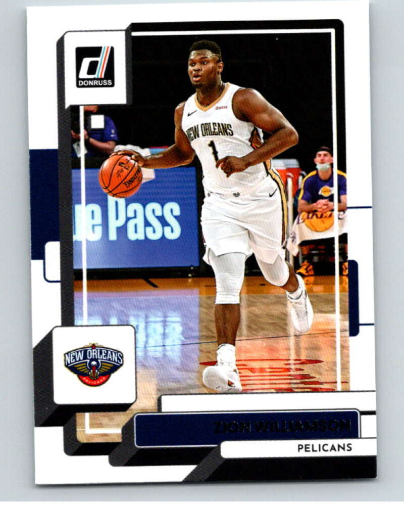 2022-23 Donruss #164 Zion Williamson New Orleans Pelicans V85972 Image 1