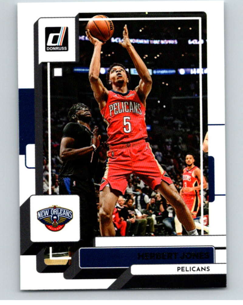 2022-23 Donruss #165 Herbert Jones New Orleans Pelicans V85973 Image 1