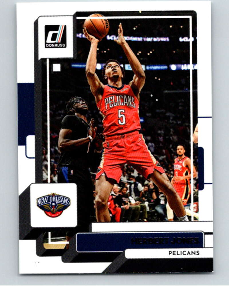 2022-23 Donruss #165 Herbert Jones New Orleans Pelicans V85974 Image 1