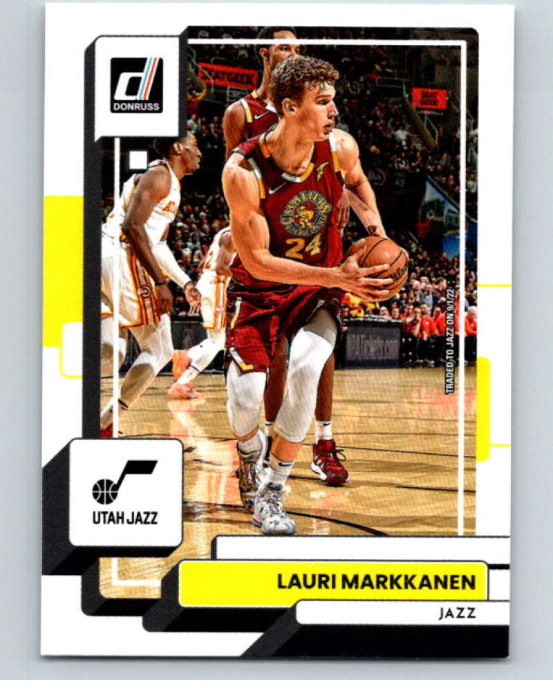 2022-23 Donruss #176 Lauri Markkanen Utah Jazz V85988 Image 1