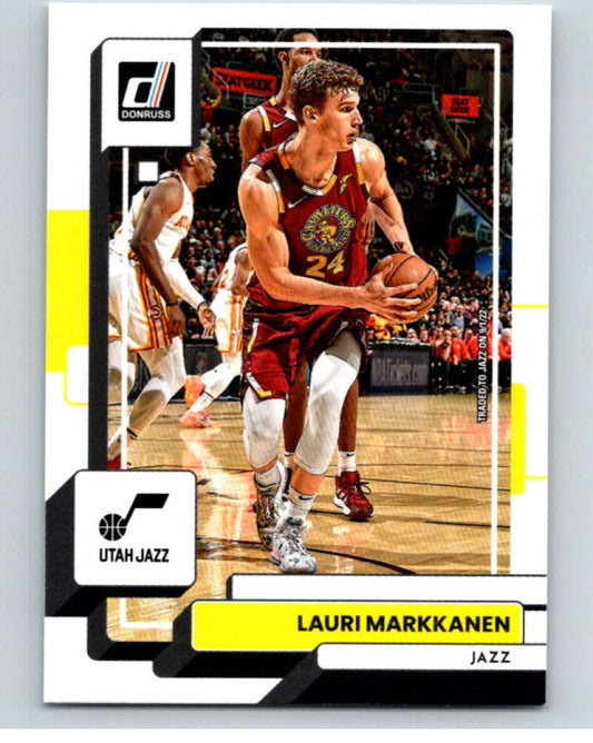 2022-23 Donruss #176 Lauri Markkanen  Utah Jazz  V85988 Image 1