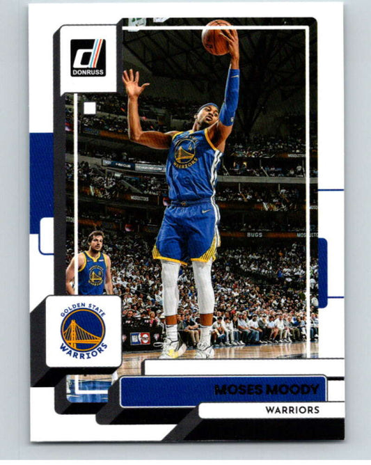 2022-23 Donruss #180 Moses Moody  Golden State Warriors  V85990 Image 1