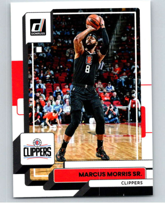 2022-23 Donruss #181 Marcus Morris Sr.  Los Angeles Clippers  V85993 Image 1