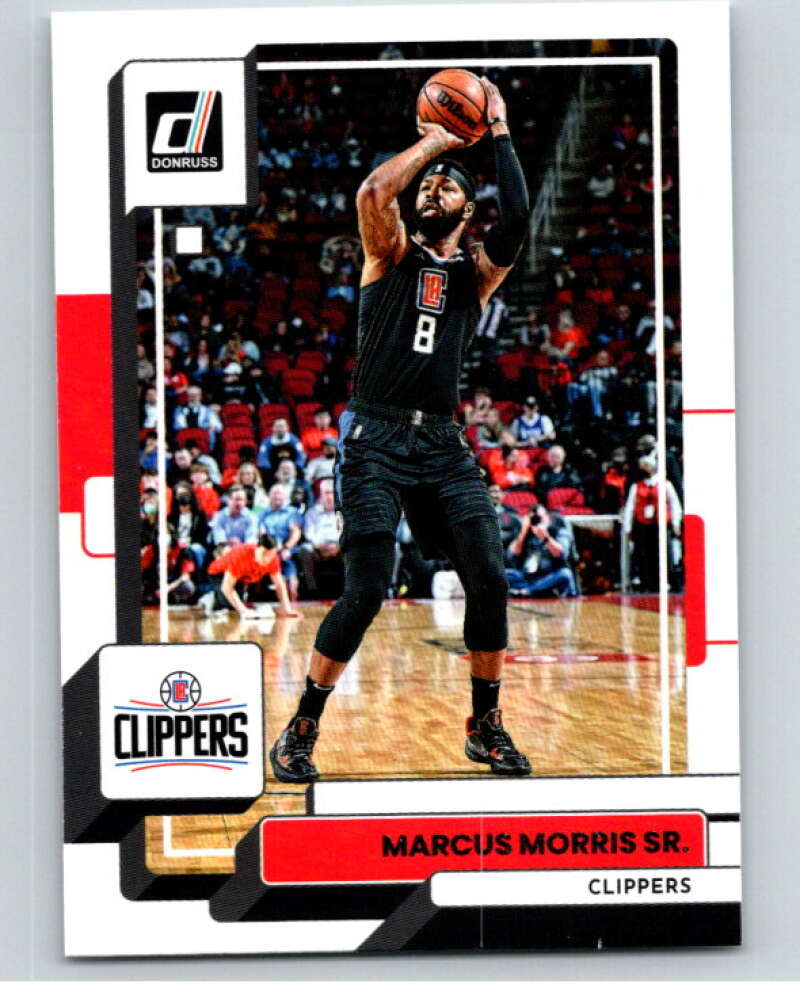 2022-23 Donruss #181 Marcus Morris Sr. Los Angeles Clippers V85993 Image 1