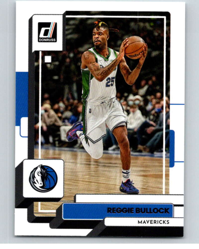 2022-23 Donruss #183 Reggie Bullock Dallas Mavericks V85998 Image 1