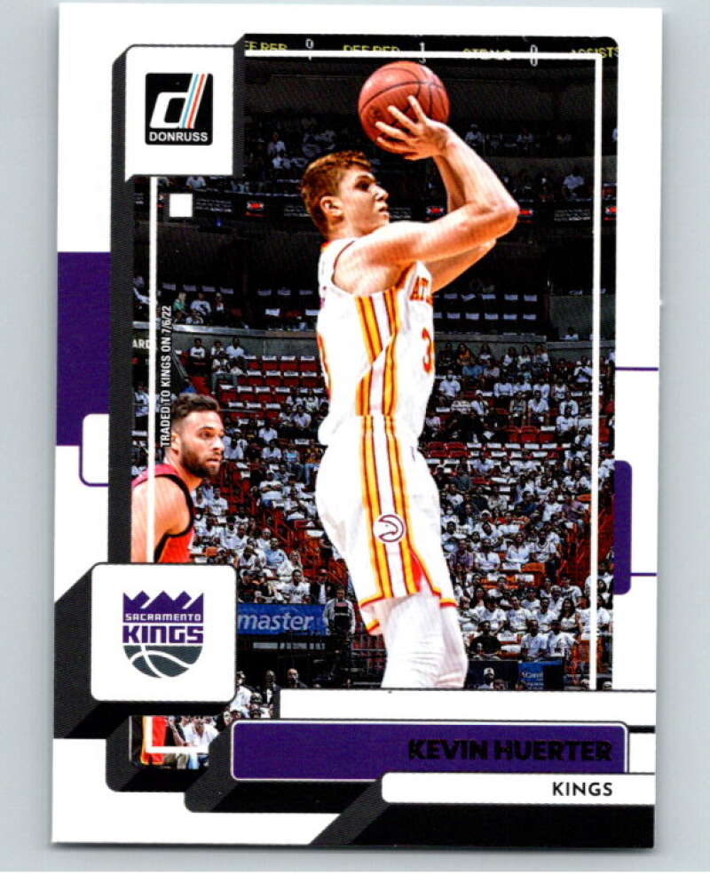 2022-23 Donruss #196 Kevin Huerter Sacramento Kings V86011 Image 1