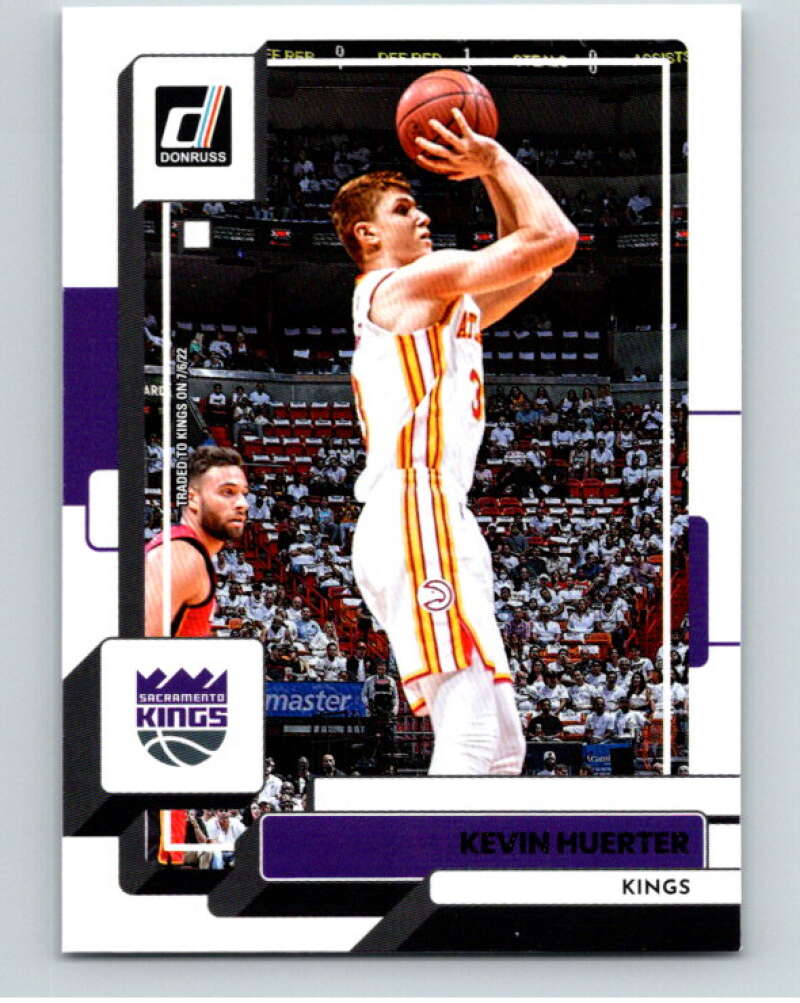 2022-23 Donruss #196 Kevin Huerter Sacramento Kings V86013 Image 1