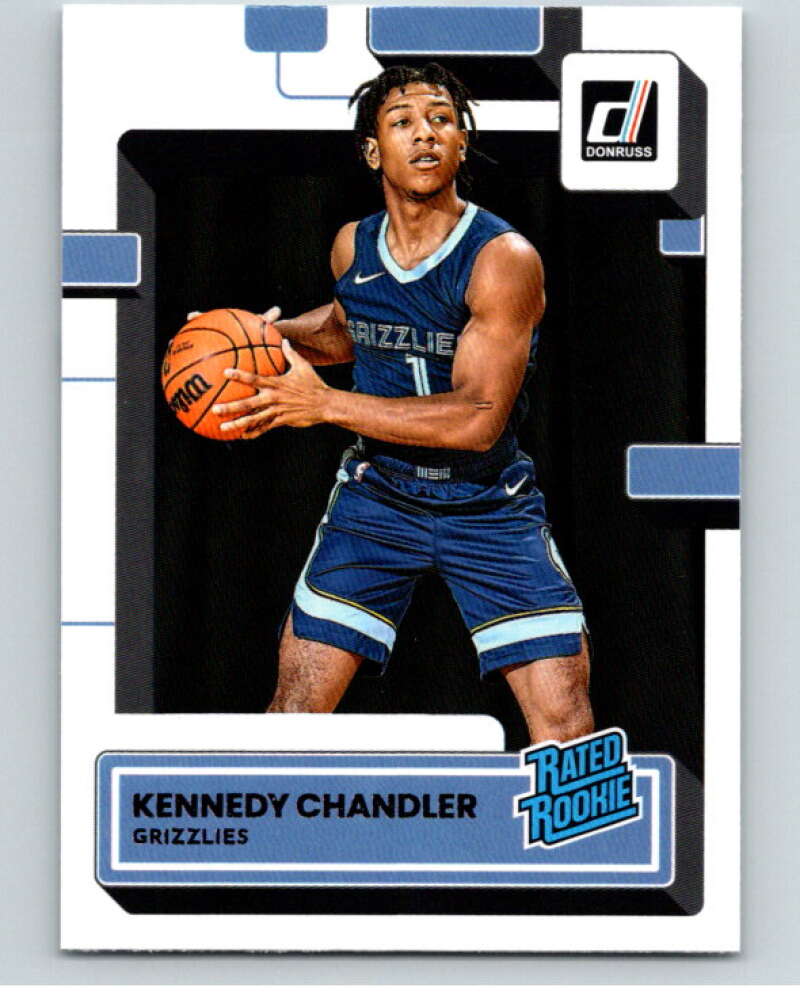 2022-23 Donruss #236 Kennedy Chandler Rated Rookie RC Rookie Grizzlies V86027 Image 1