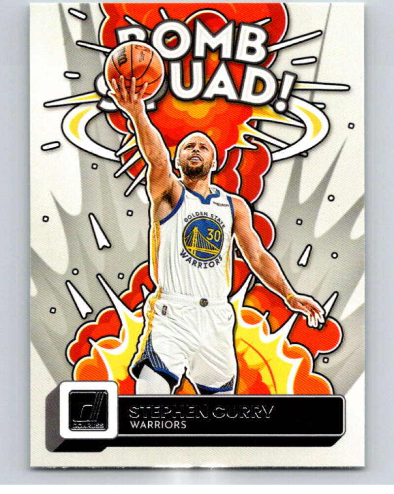 2022-23 Donruss Bomb Squad #4 Stephen Curry Warriors V86043 Image 1
