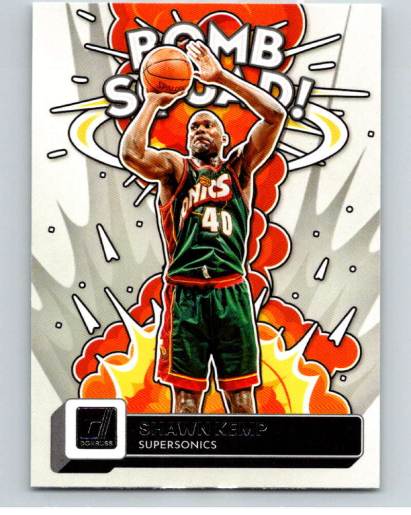 2022-23 Donruss Bomb Squad #20 Shawn Kemp Supersonics V86046 Image 1