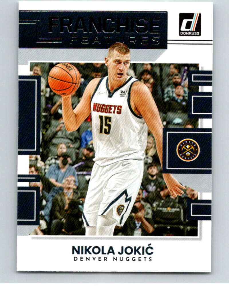 2022-23 Donruss Franchise Features #16 Nikola Jokic V86049 Image 1