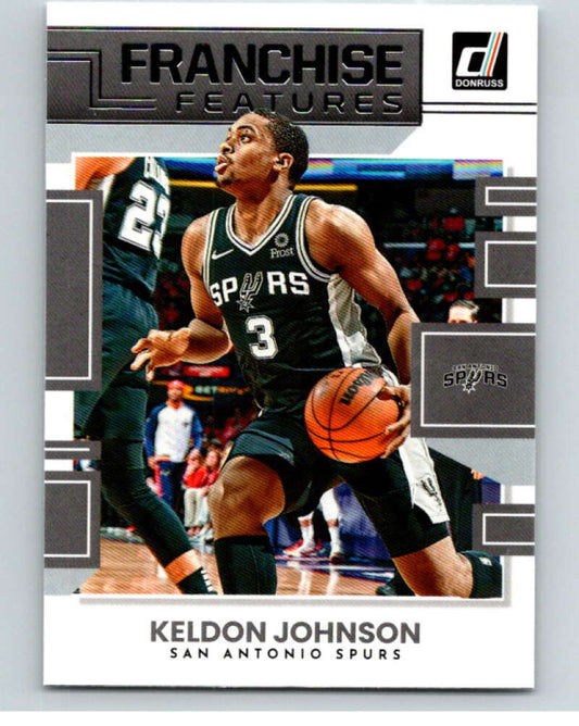2022-23 Donruss Franchise Features #30 Keldon Johnson  V86050 Image 1