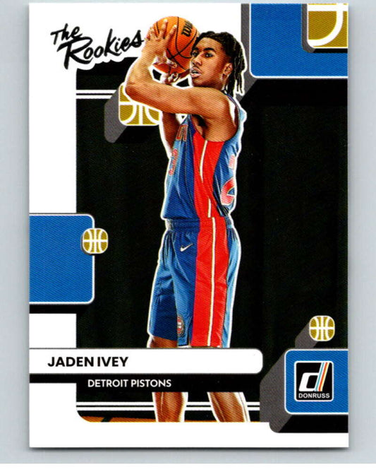 2022-23 Donruss The Rookies #5 Jaden Ivey Pistons  V86053 Image 1