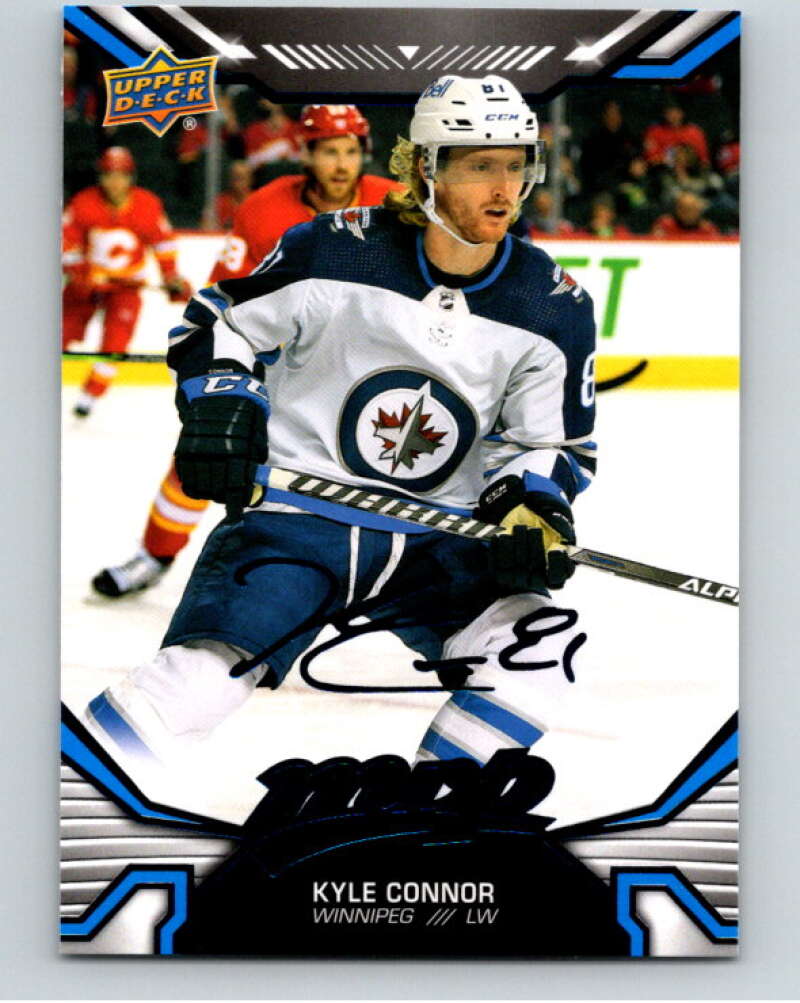 2022-23 UD MVP Blue Script #13 Kyle Connor Winnipeg Jets V86073 Image 1
