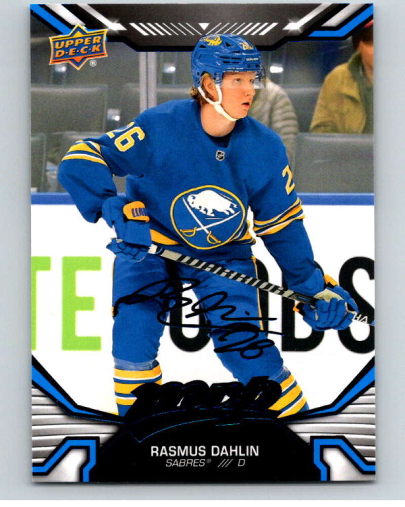 2022-23 UD MVP Blue Script #14 Rasmus Dahlin Buffalo Sabres V86074 Image 1