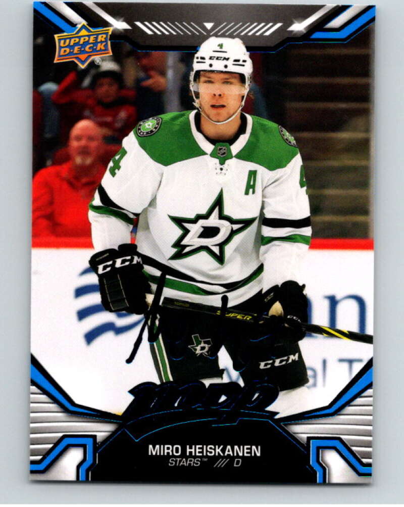 2022-23 UD MVP Blue Script #23 Miro Heiskanen Dallas Stars V86083 Image 1