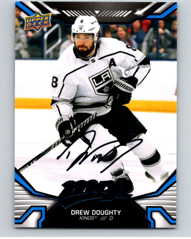 2022-23 UD MVP Blue Script #30 Drew Doughty Los Angeles Kings V86090 Image 1