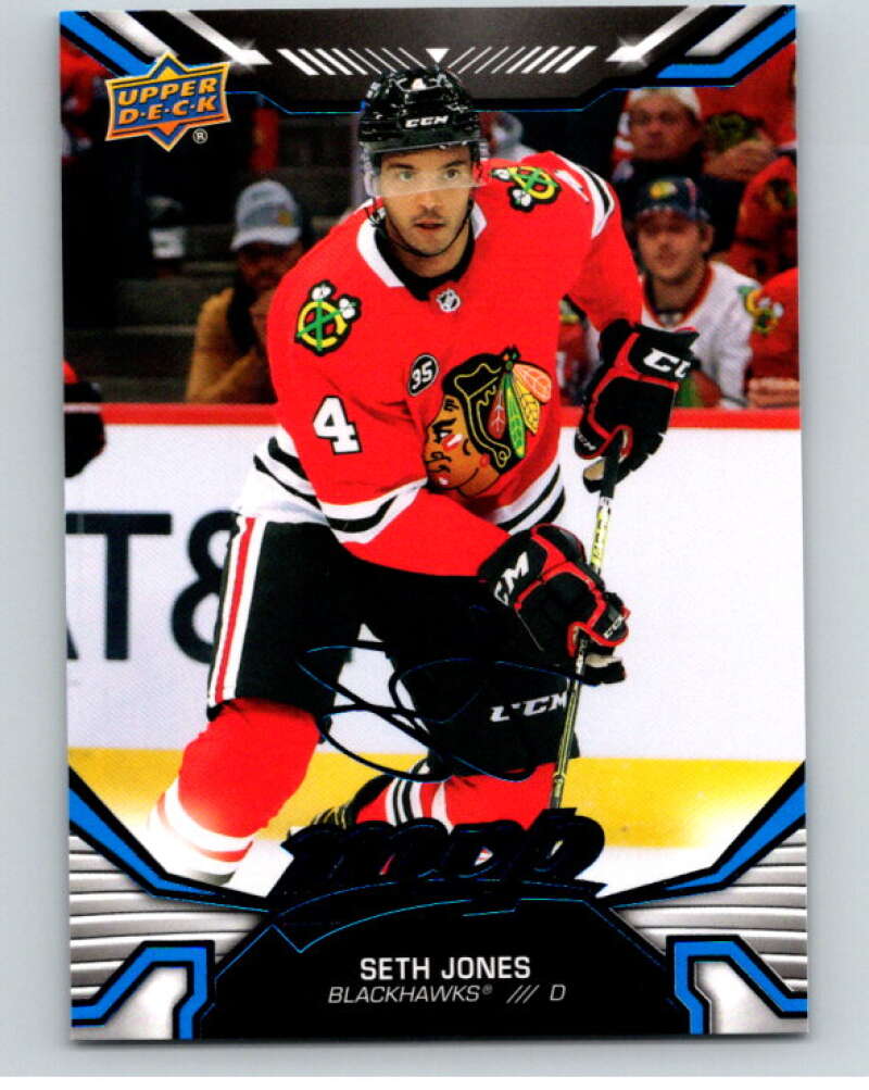 2022-23 UD MVP Blue Script #44 Seth Jones Chicago Blackhawks V86104 Image 1