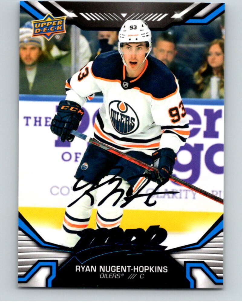 2022-23 UD MVP Blue Script #46 Ryan Nugent-Hopkins Edmonton Oilers V86106 Image 1