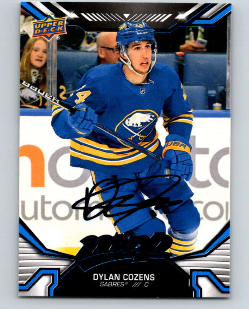 2022-23 UD MVP Blue Script #47 Dylan Cozens Buffalo Sabres V86107 Image 1
