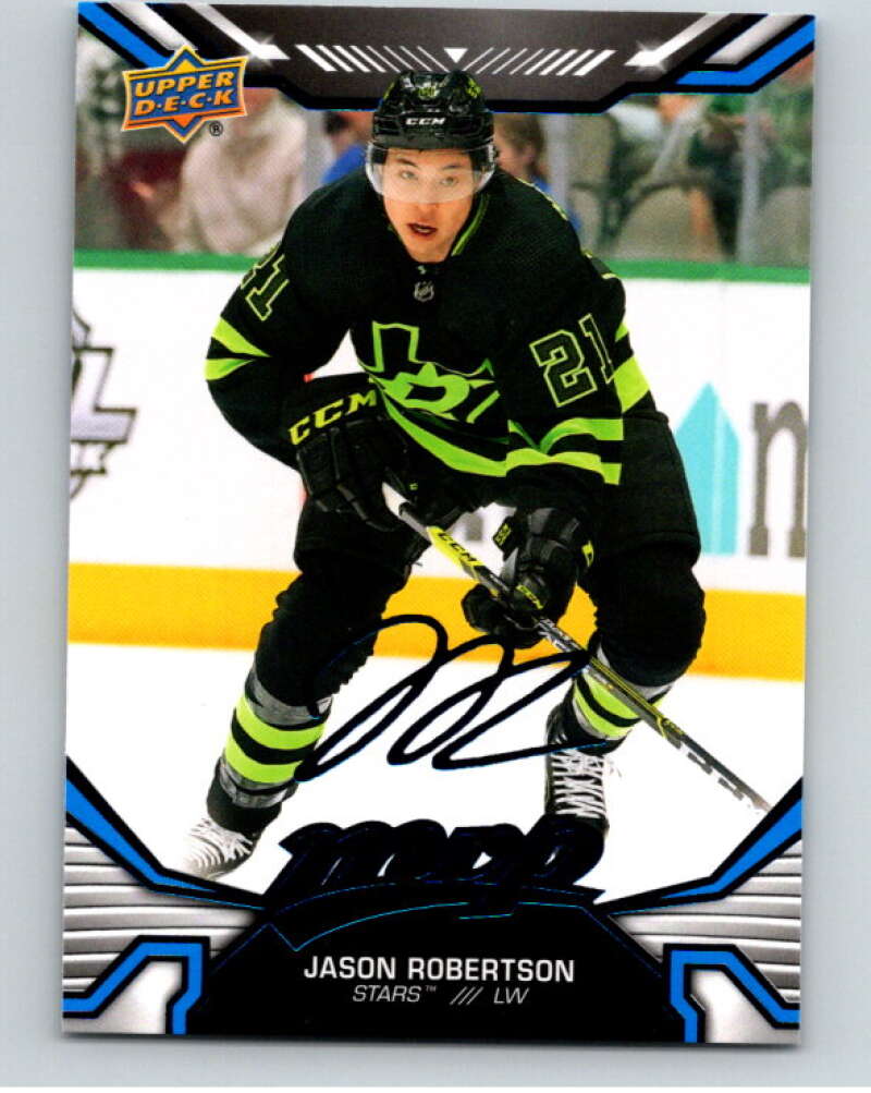 2022-23 UD MVP Blue Script #50 Jason Robertson Dallas Stars V86110 Image 1