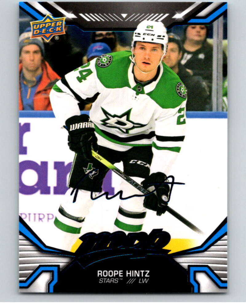 2022-23 UD MVP Blue Script #96 Roope Hintz Dallas Stars V86156 Image 1