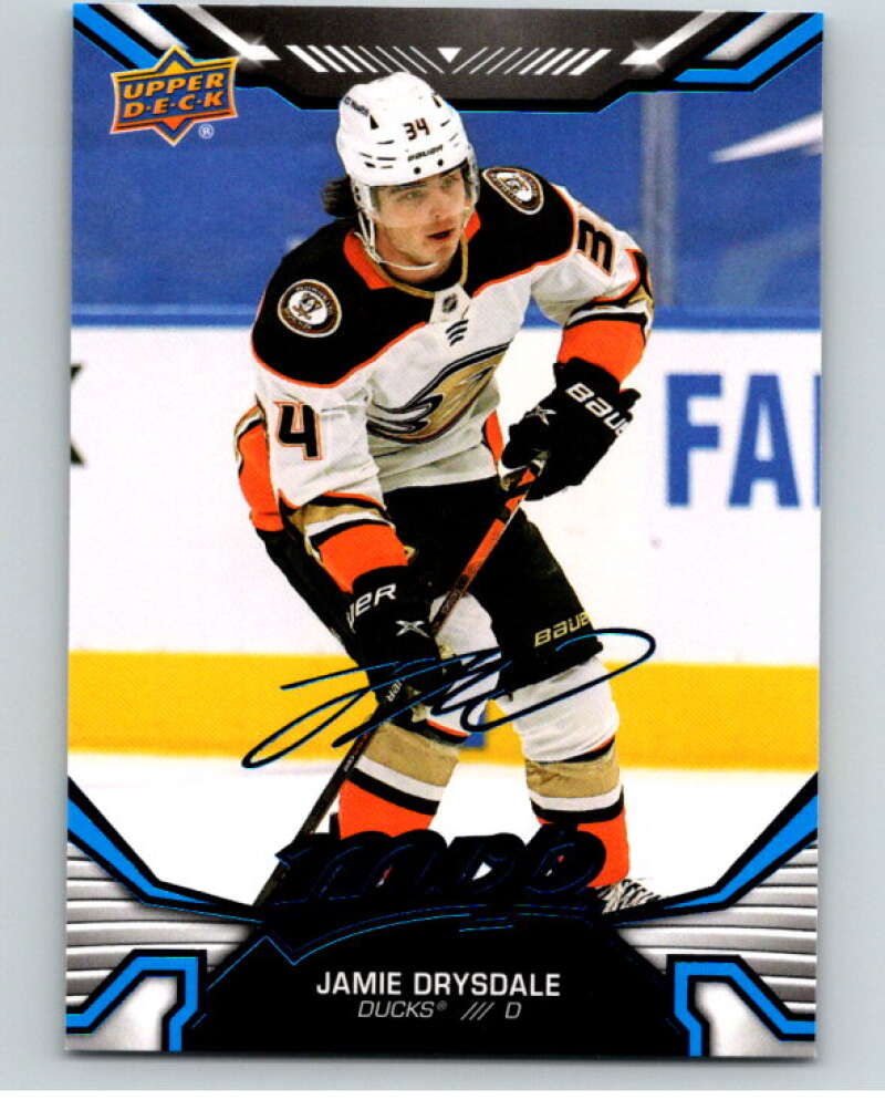 2022-23 UD MVP Blue Script #121 Jamie Drysdale Anaheim Ducks V86181 Image 1