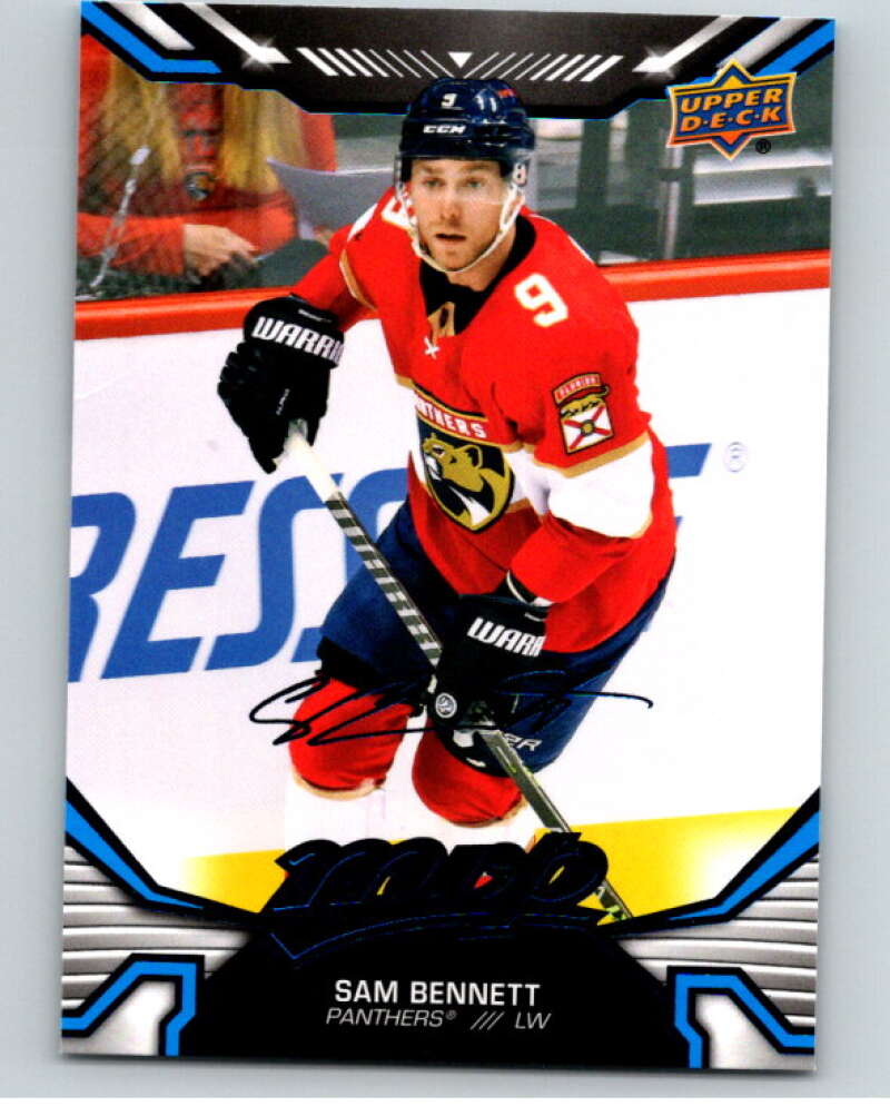 2022-23 UD MVP Blue Script #143 Sam Bennett Florida Panthers V86203 Image 1