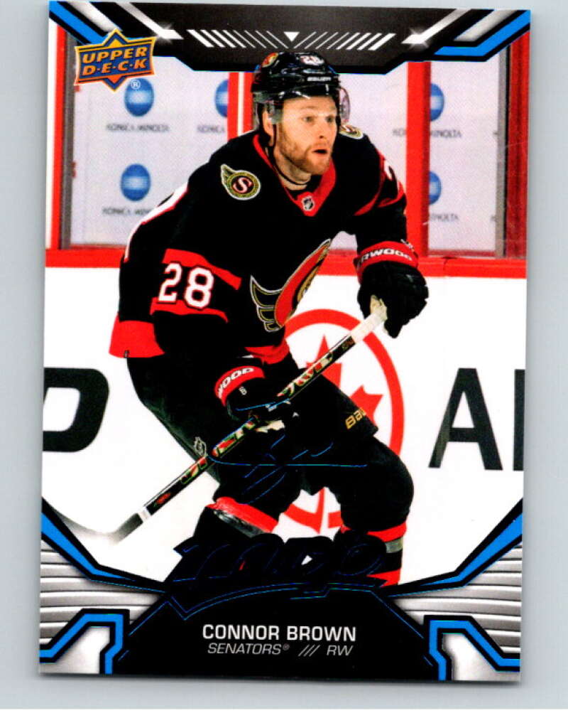 2022-23 UD MVP Blue Script #144 Connor Brown Ottawa Senators V86204 Image 1