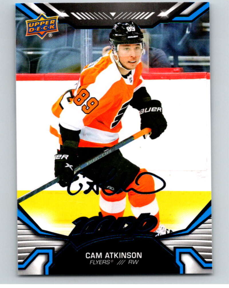 2022-23 UD MVP Blue Script #160 Cam Atkinson Philadelphia Flyers V86220 Image 1