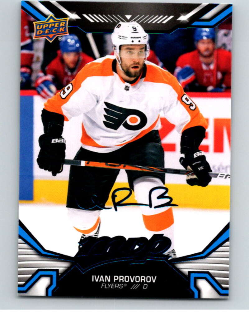 2022-23 UD MVP Blue Script #178 Ivan Provorov Philadelphia Flyers V86238 Image 1