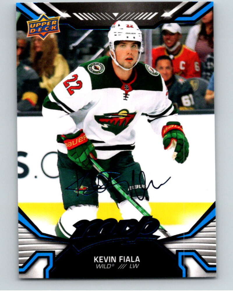 2022-23 UD MVP Blue Script #184 Kevin Fiala Minnesota Wild V86244 Image 1