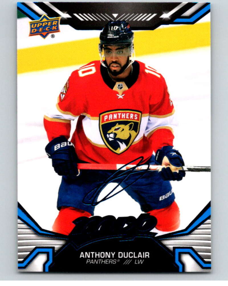 2022-23 UD MVP Blue Script #187 Anthony Duclair Florida Panthers V86247 Image 1