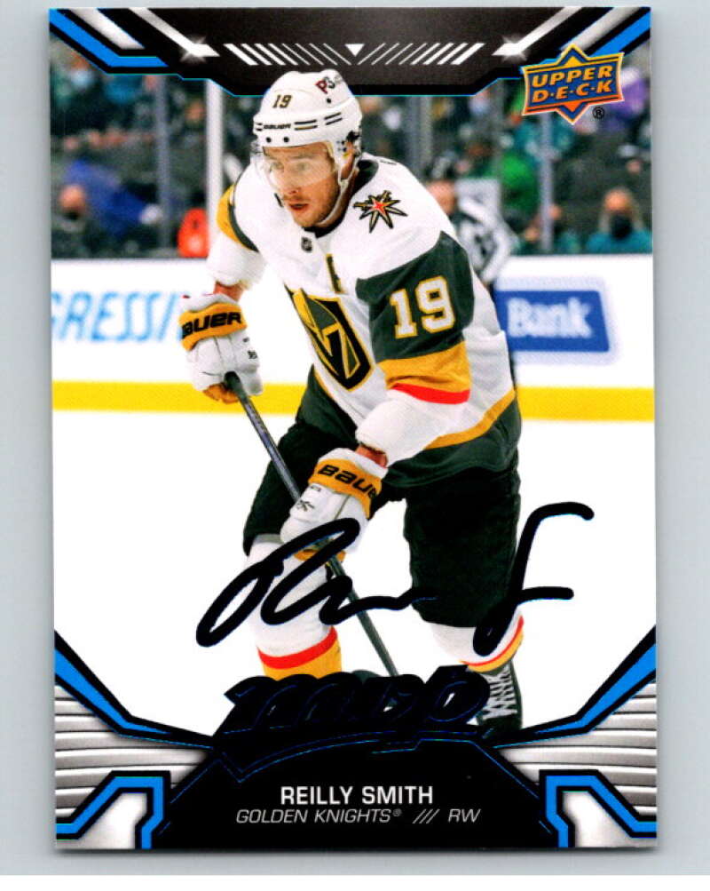 2022-23 UD MVP Blue Script #194 Reilly Smith Vegas Golden Knights V86254 Image 1
