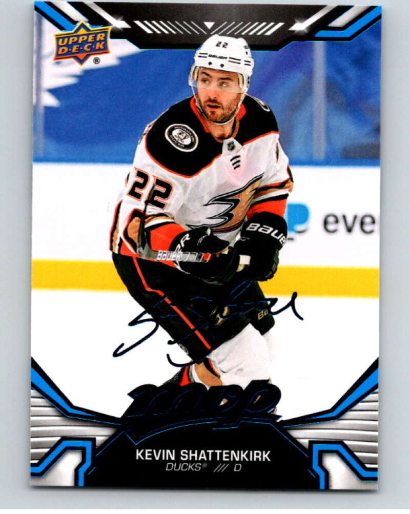 2022-23 UD MVP Blue Script #197 Kevin Shattenkirk Anaheim Ducks V86257 Image 1