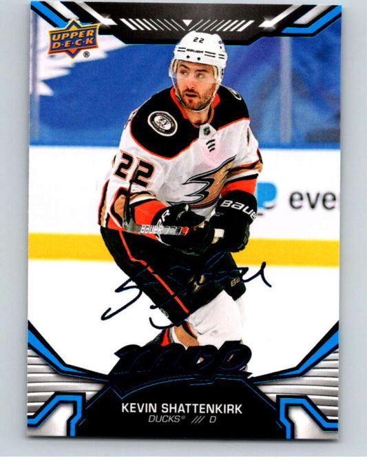 2022-23 UD MVP  Blue Script #197 Kevin Shattenkirk  Anaheim Ducks  V86257 Image 1